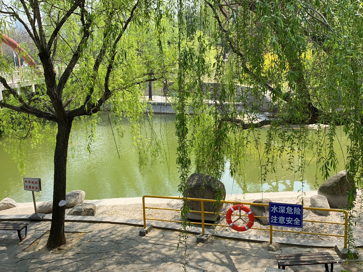 去曲阜师范大学(日照校区)-河边公园